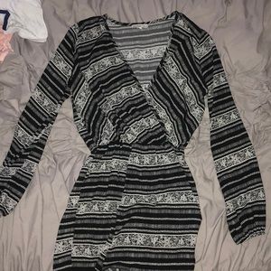 Long Sleeve Tribal Romper